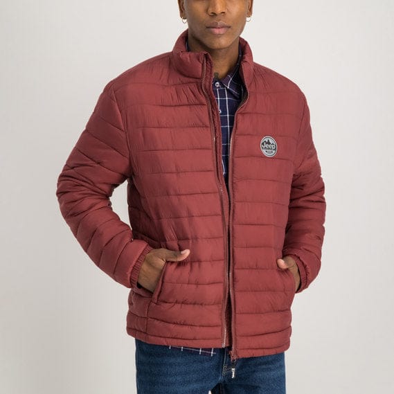 Jeep Puffer Jacket Jeep Packable Puffer Jacket Brick (7300790648921)