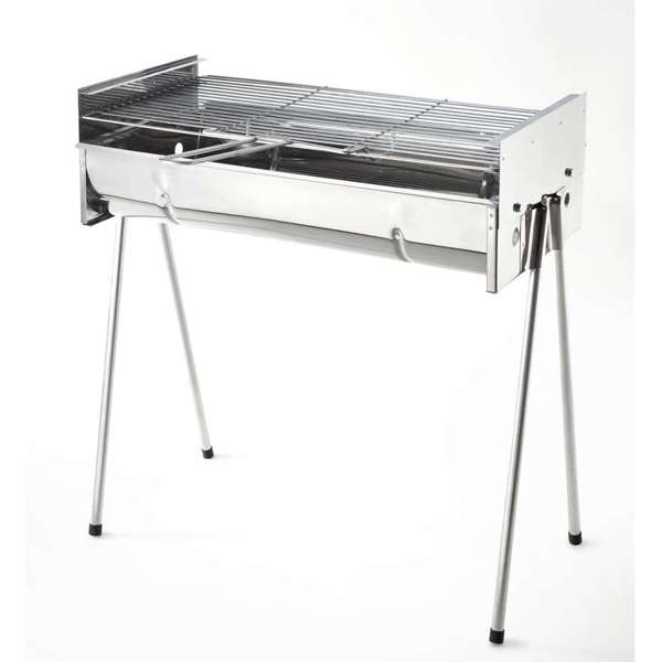 Metalix Large Stainless Steel Adustable Braai 620x320mm 451