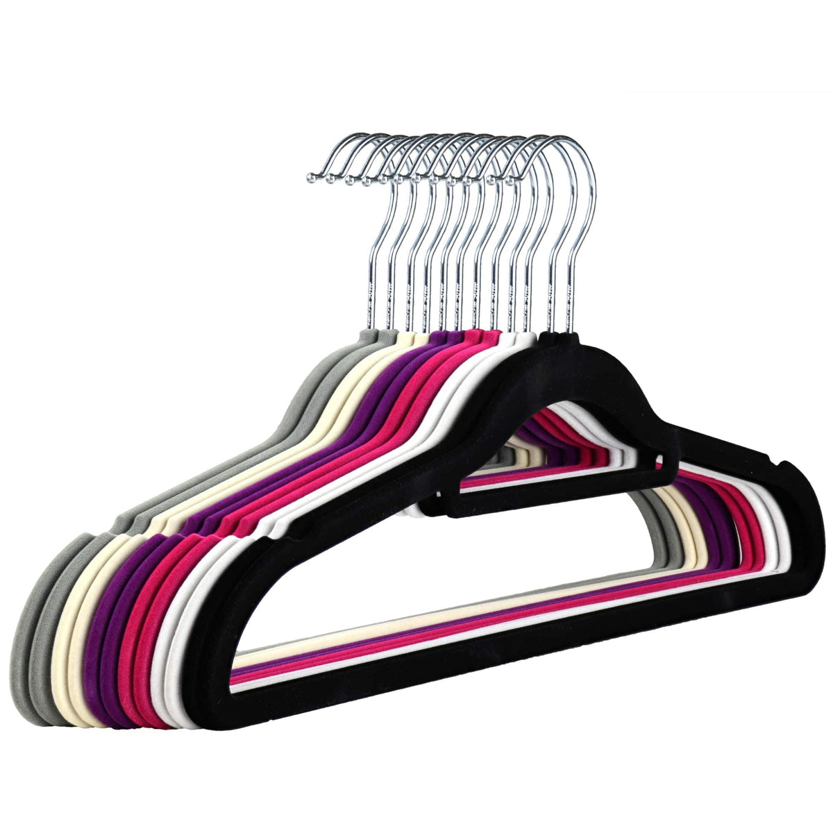 MHC World Hangers Velvet Touch Hangers Set of 5 (7301228396633)