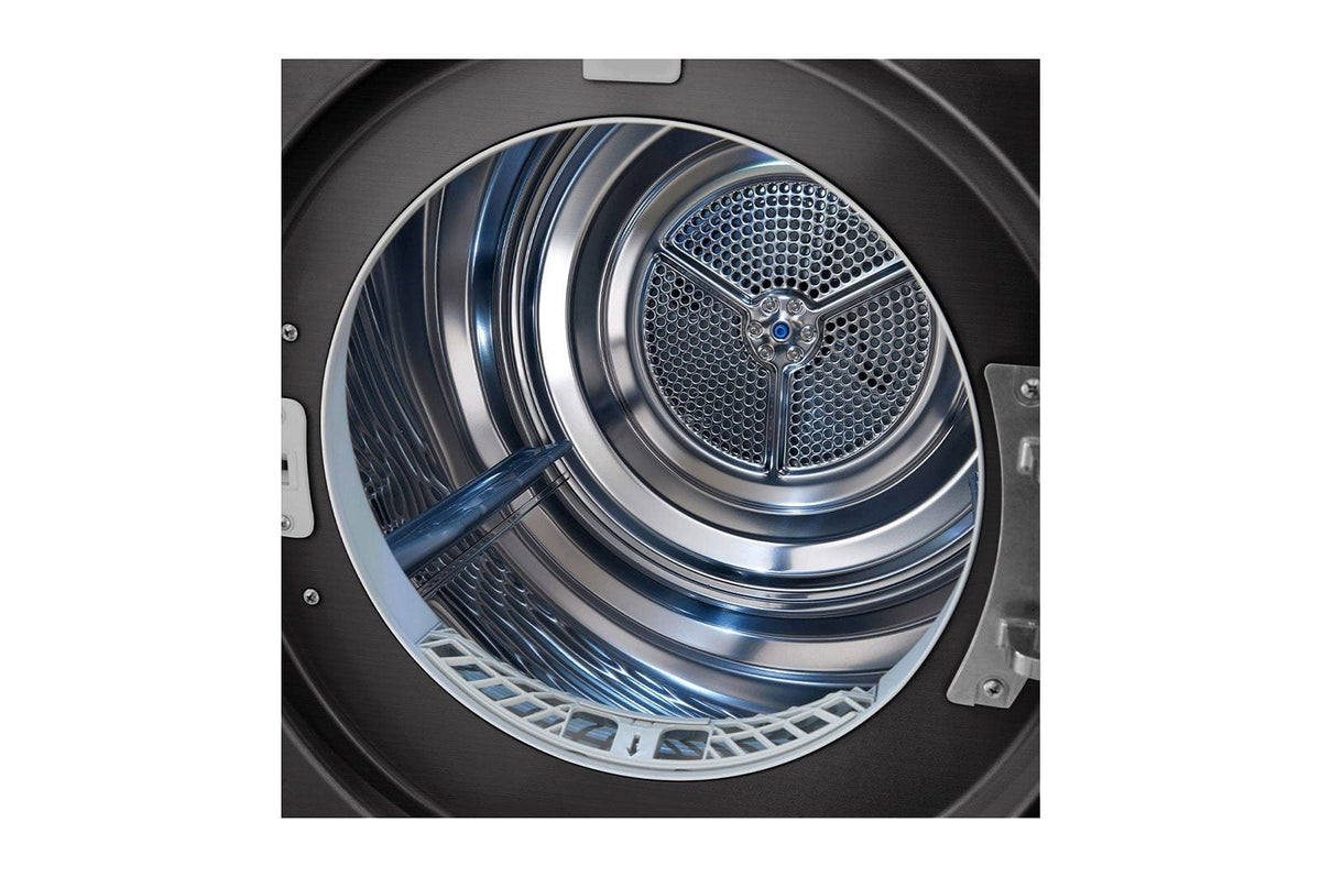 LG appliances LG  9kg Dual Inverter Heat Pump Dryer in Black Steel Finish RC90V9JV2W (2061582893145)