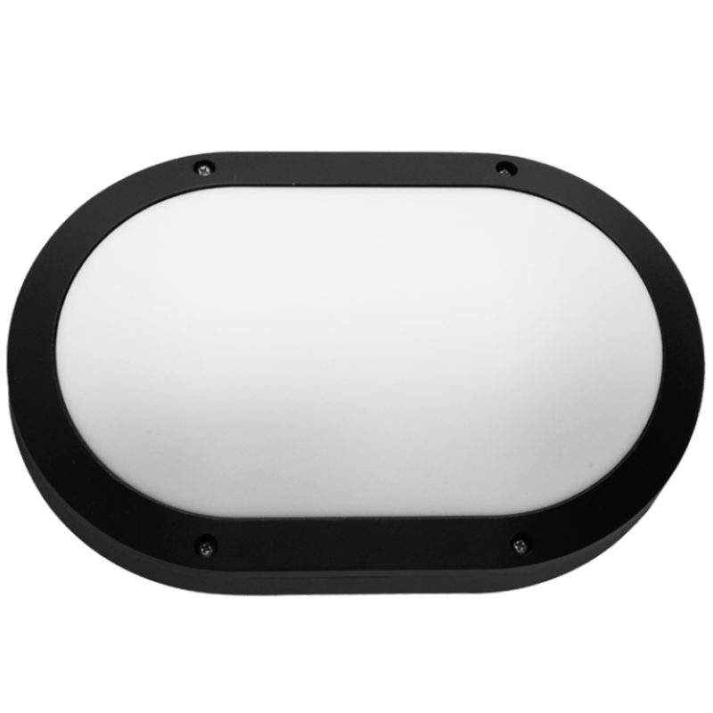 BRIGHTSTAR LIGHTING Brightstar Bulkhead Die Cast Aluminum with Opal Polycarbonate Cover BH091 (7154303107161)