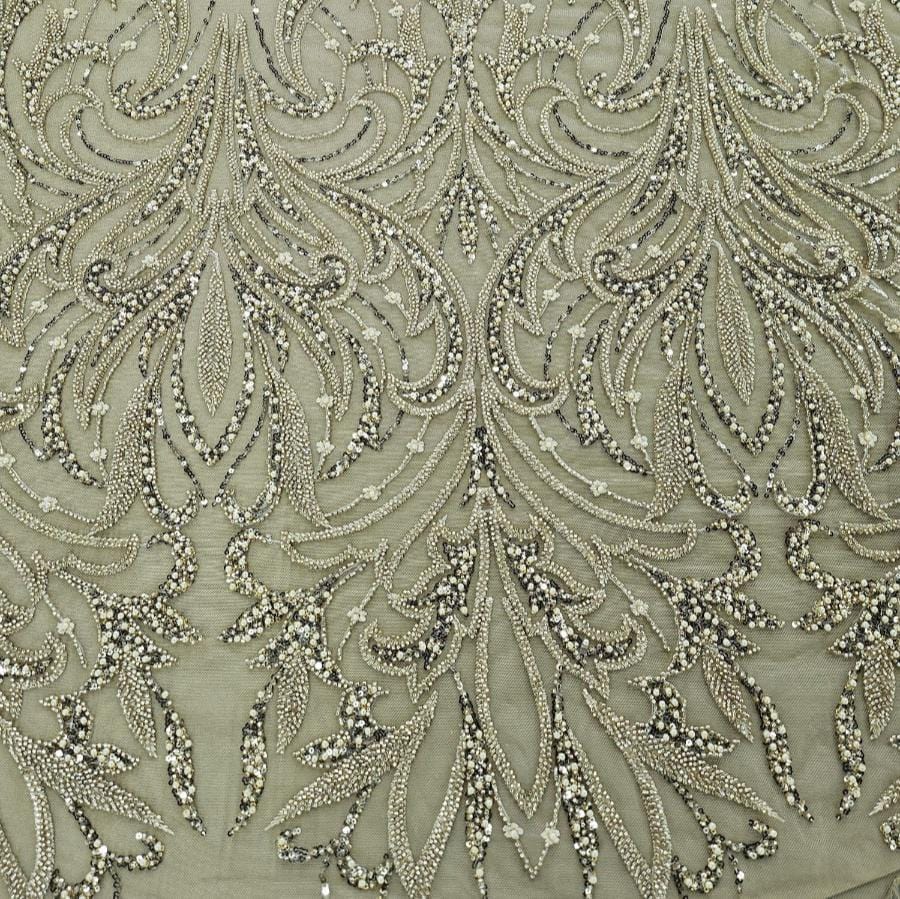 BRIDAL LACE Dress Fabrics Gold Zoey Evening Wear (7787107385433)