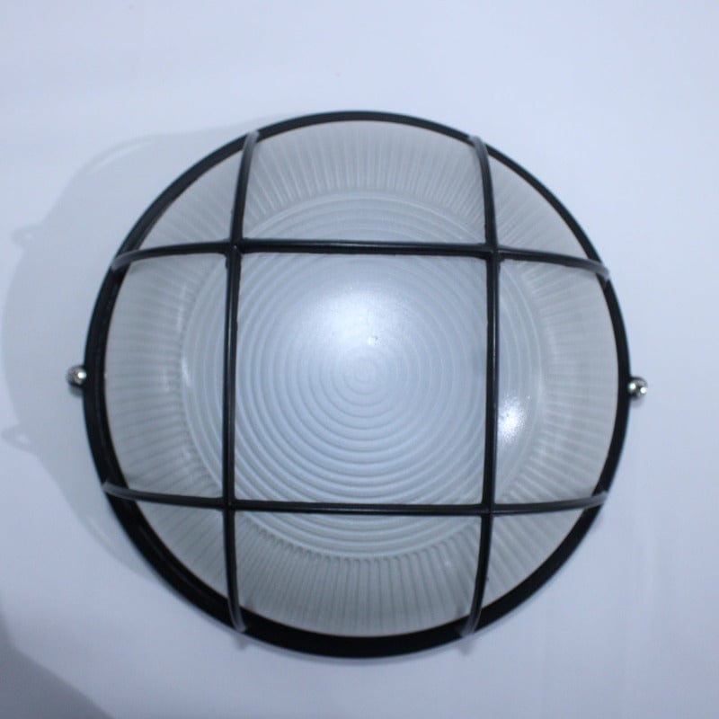 Outdoor Lights & Lanterns Bulkhead LED BHY3001B/LED Black Grids (7063316693081)