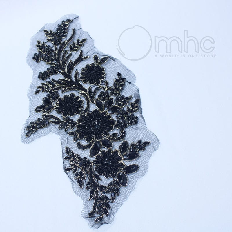 MHC World Beaded Lace Patches XDH3870 (7199471534169)