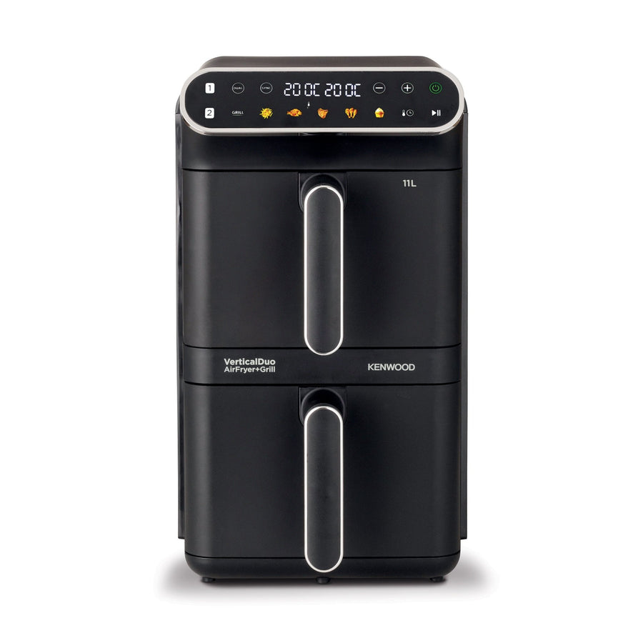 Kenwood Vertical Duo Digital Air Fryer 11L Black HFV11.000BK