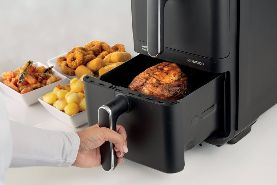Kenwood Vertical Duo Digital Air Fryer 11L Black HFV11.000BK