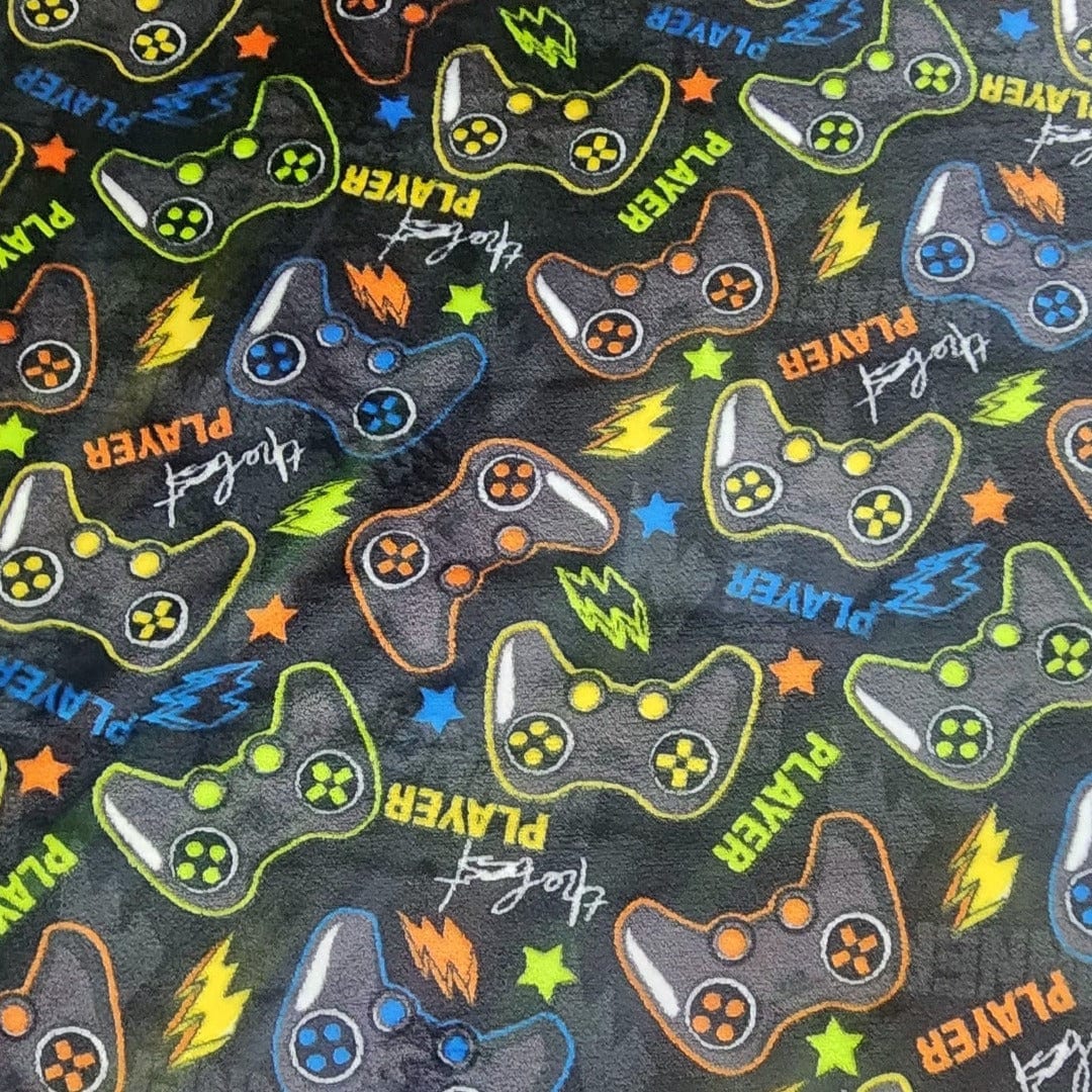 Fleece blanket Printed Mongolian Fleece Fabric Console 150 cm (7588949491801)