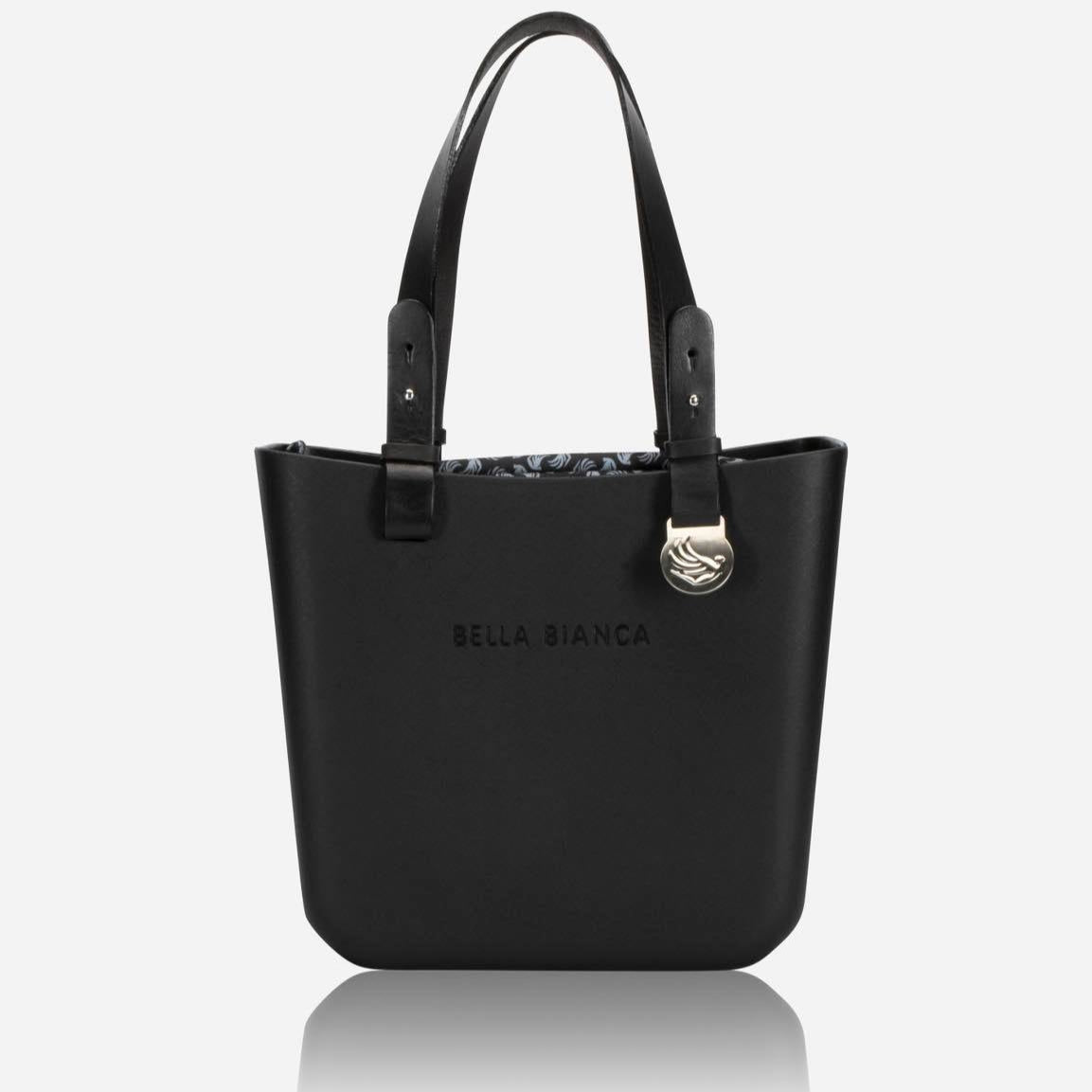 Bella Bianca Ladies Shopper Amber Range Black (7917125533785)