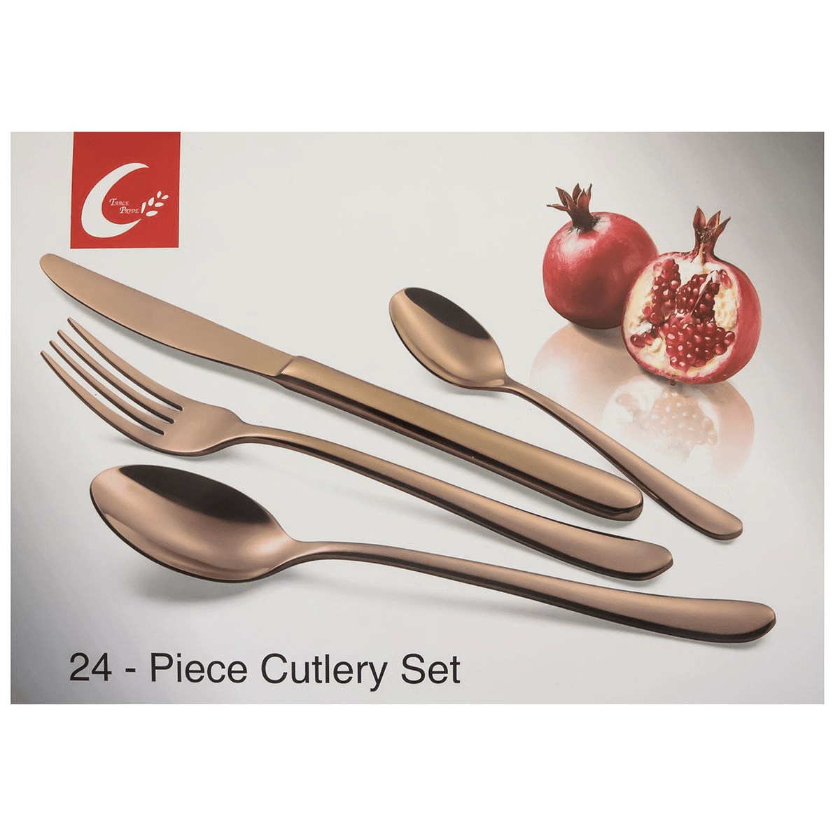 Homeware CUTLERY Table Pride Cutlery Set - 24 Piece - Rose Gold (4718206451801)