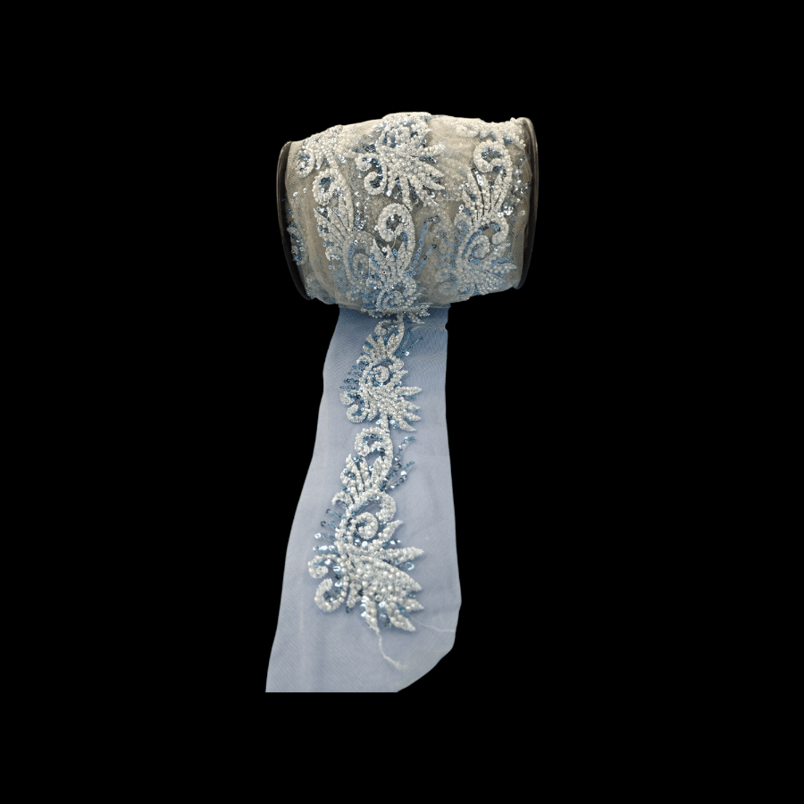 TRIMMINGS HABBY Sky Blue Trimming 3243 (7888596205657)