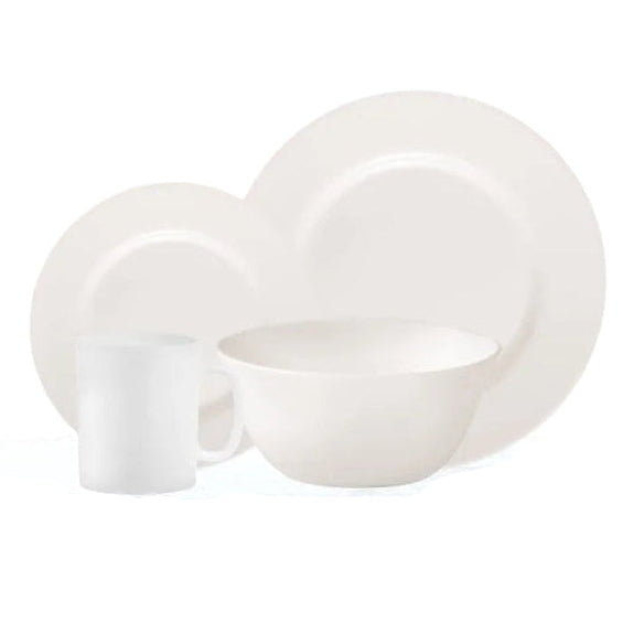 La Opala Pearl 16 Piece Dinner Set White DLO11