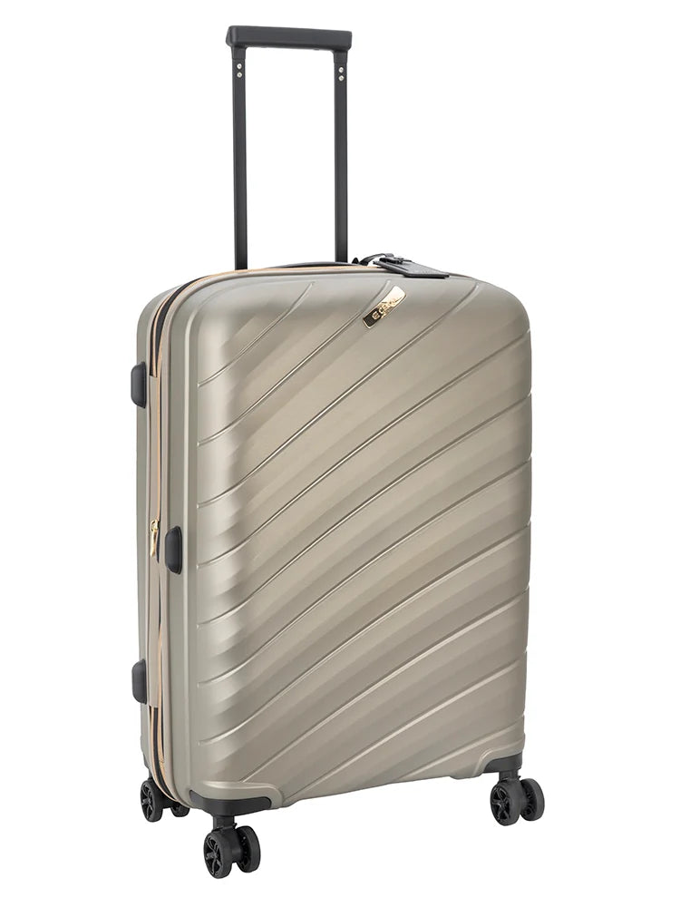 Cellini Pulse 4-Wheel Trolley Case-Gold