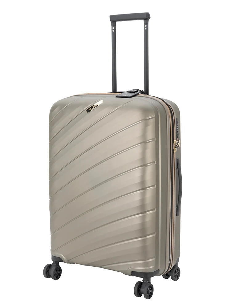 Cellini Pulse 4-Wheel Trolley Case-Gold