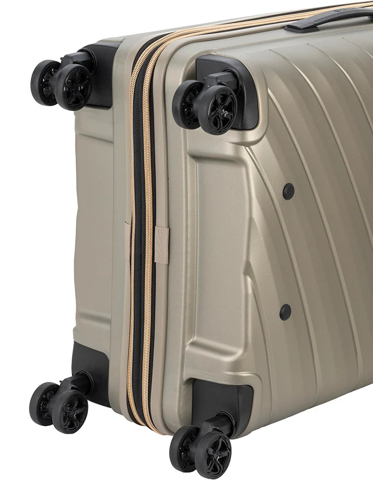 Cellini Pulse 4-Wheel Trolley Case-Gold
