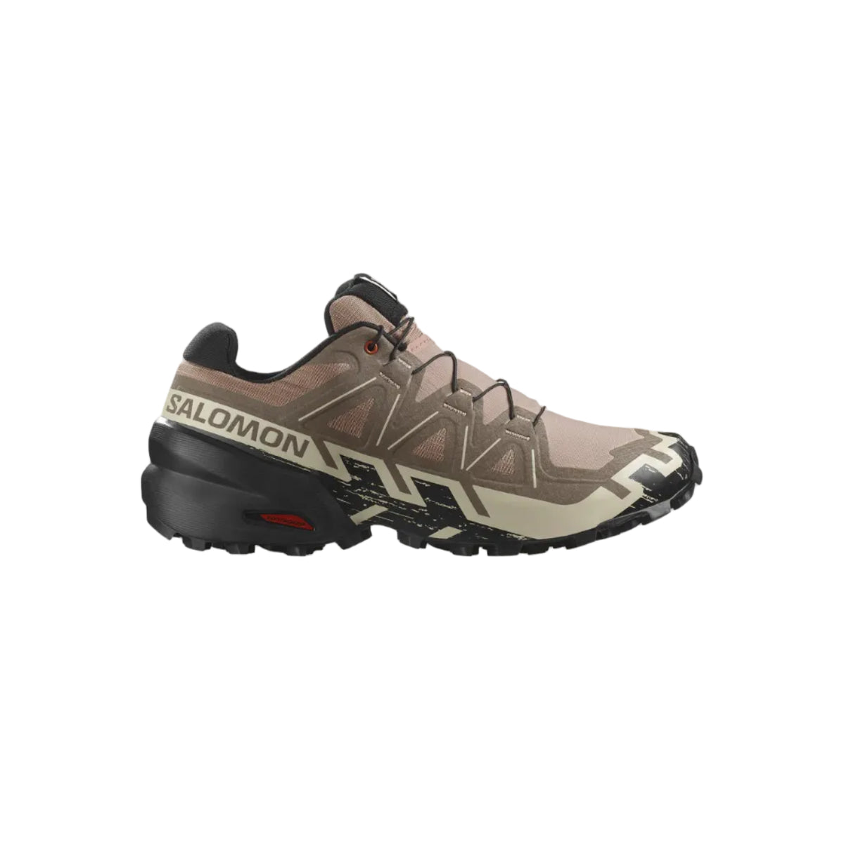 Salomon Speedcross 6 Mens Trail Running Shoes -Brown 478110