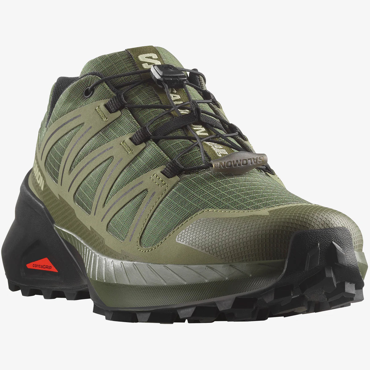 Salomon Speedcross Peak Men's Trail Running Shoes-Olive Night/Deep Lichen/Black 479487.