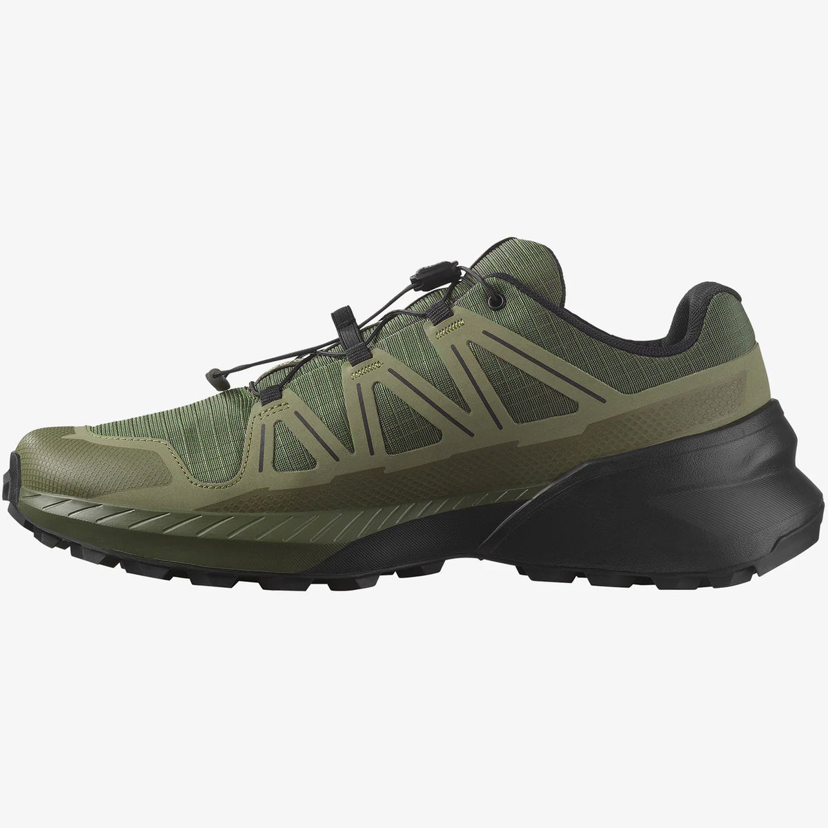 Salomon Speedcross Peak Men's Trail Running Shoes-Olive Night/Deep Lichen/Black 479487.