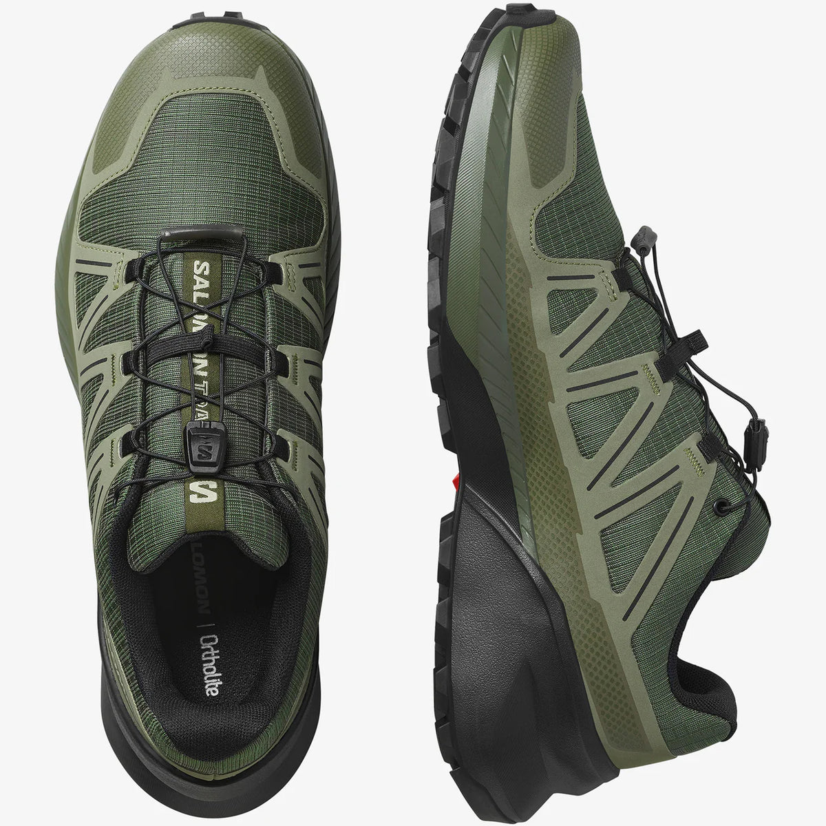 Salomon Speedcross Peak Men's Trail Running Shoes-Olive Night/Deep Lichen/Black 479487.