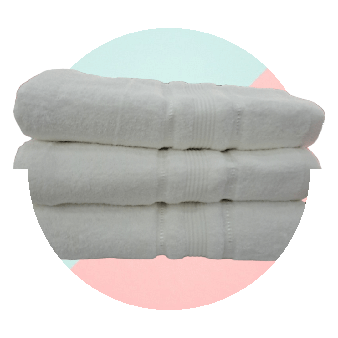 One Homechoice TOWEL Pure 100% Cotton Bath Towel White (7236089512025)