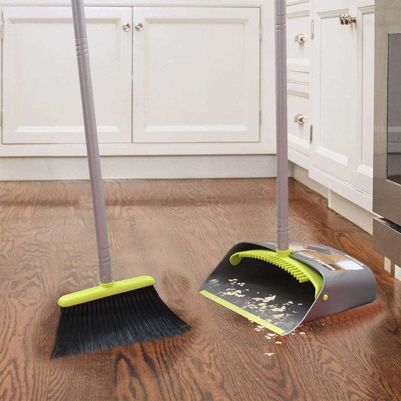 Floormax Dustpan With Broom FloorMax Broom & Dustpan with Self Cleaning Brush FBD001