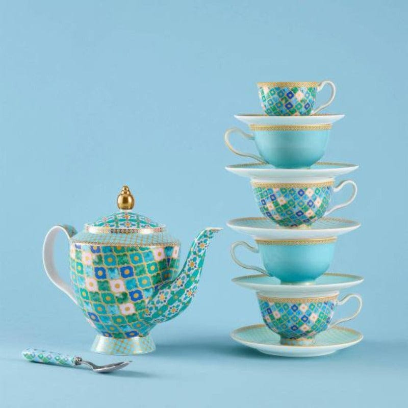 Maxwell & Williams Cups & Saucers Maxwell & Williams Kasbah Espresso Cups & Saucers, 85ml Set of 2 Mint (6852697096281)