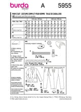 Burda Pattern Habby Burda Pattern 5955 (7507031621721)