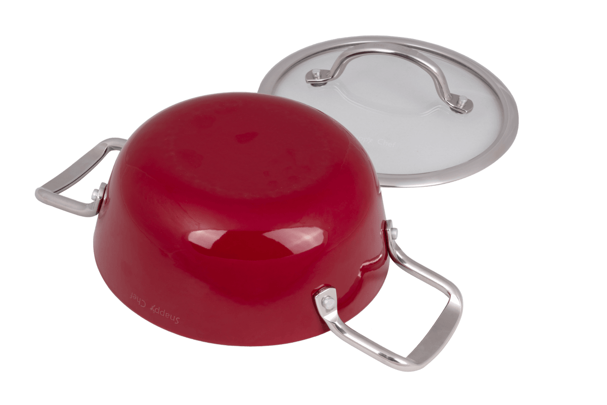 SNAPPY CHEF Pots Set Snappy Chef 20cm Superlight Casserole CICA020 (7398663389273)