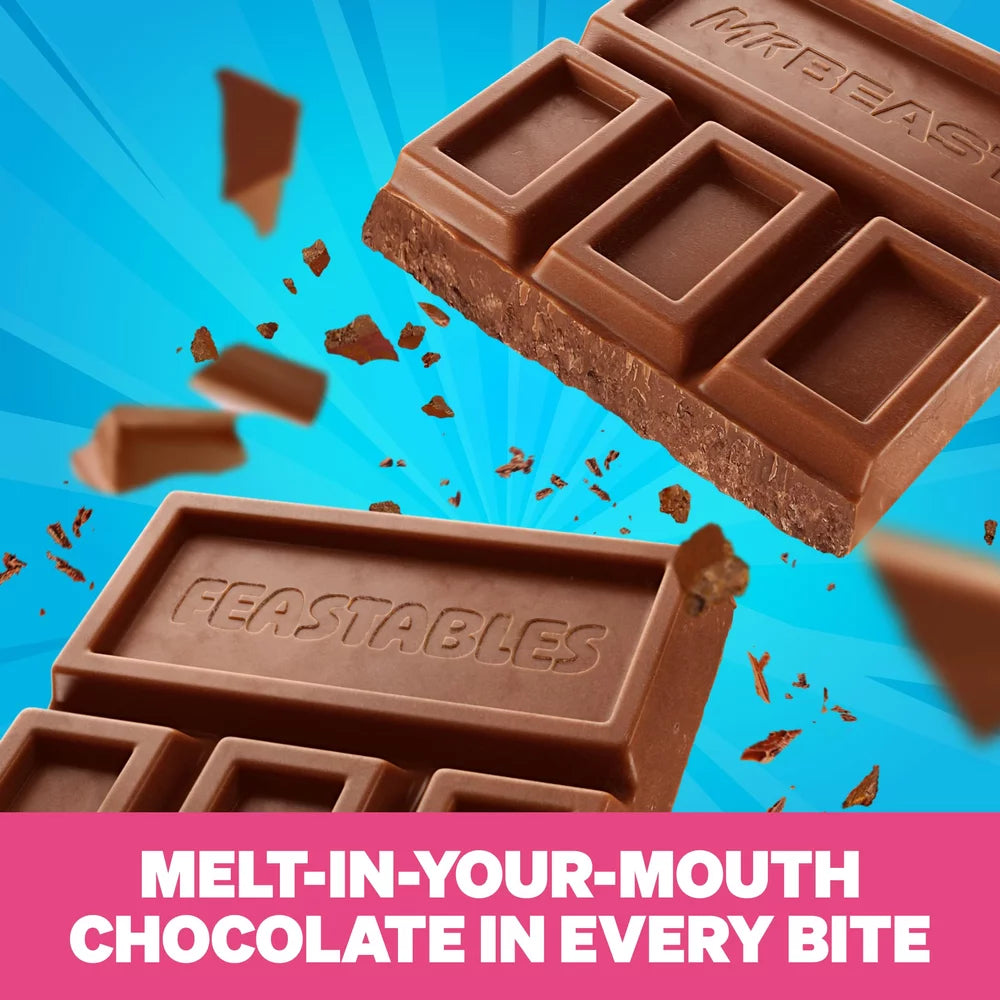 Mr.Beast Milk Crunch Chocolate Bar 60g.
