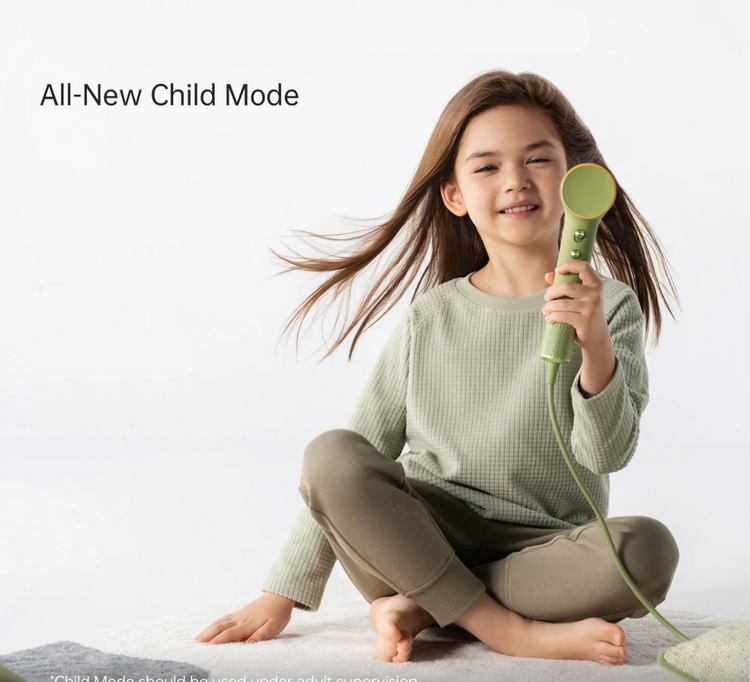 Laifen Mini High Performance Hairdryer Jungle Green1HD31-S-EU-GR-001.