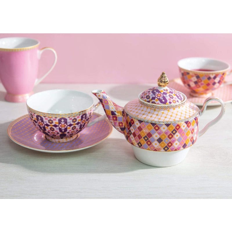Maxwell & Williams TEA SET Maxwell & Williams Teas & C's Kasbah Rose Tea for One Set (6815910232153)