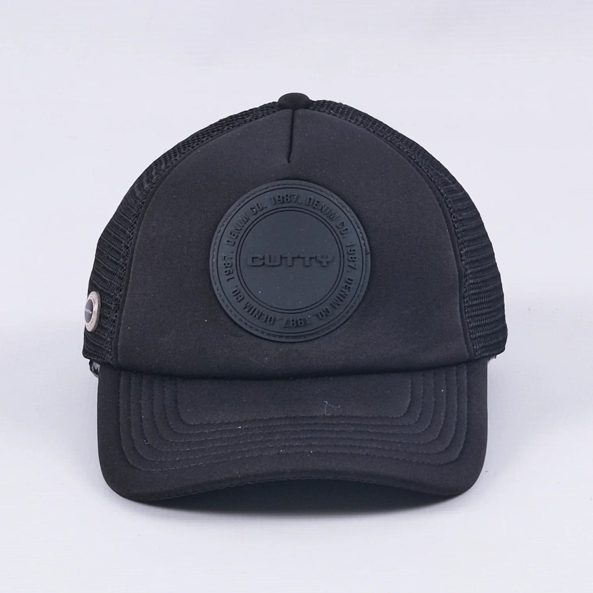Cutty Caps Cutty Alder Trucker Hat Black (7781214355545)