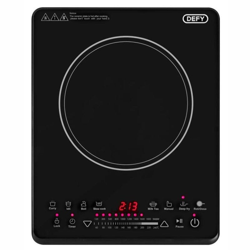 defy Induction Cooker Defy 2100W Single Induction Hob IHB2160B (6917801705561)