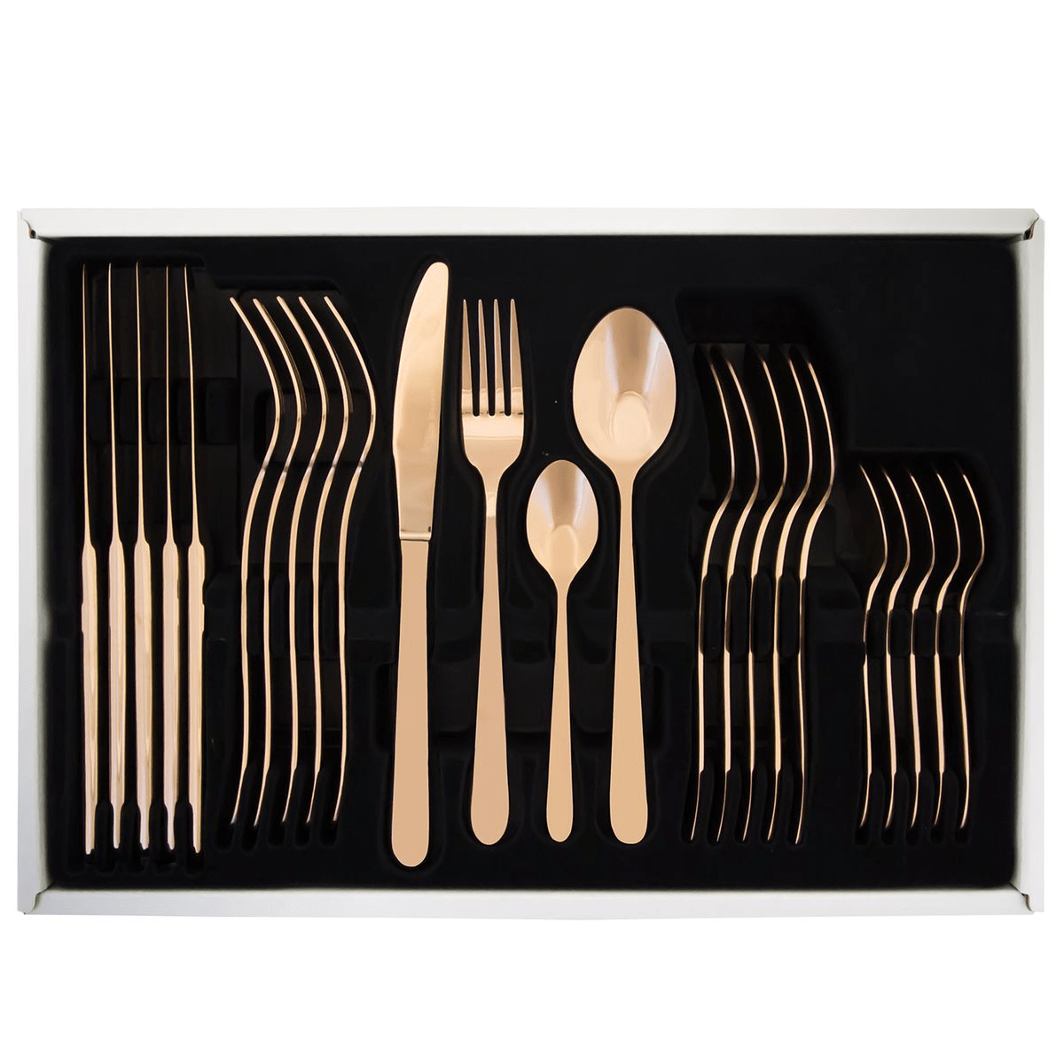 Homeware CUTLERY Table Pride Cutlery Set - 24 Piece - Rose Gold (4718206451801)