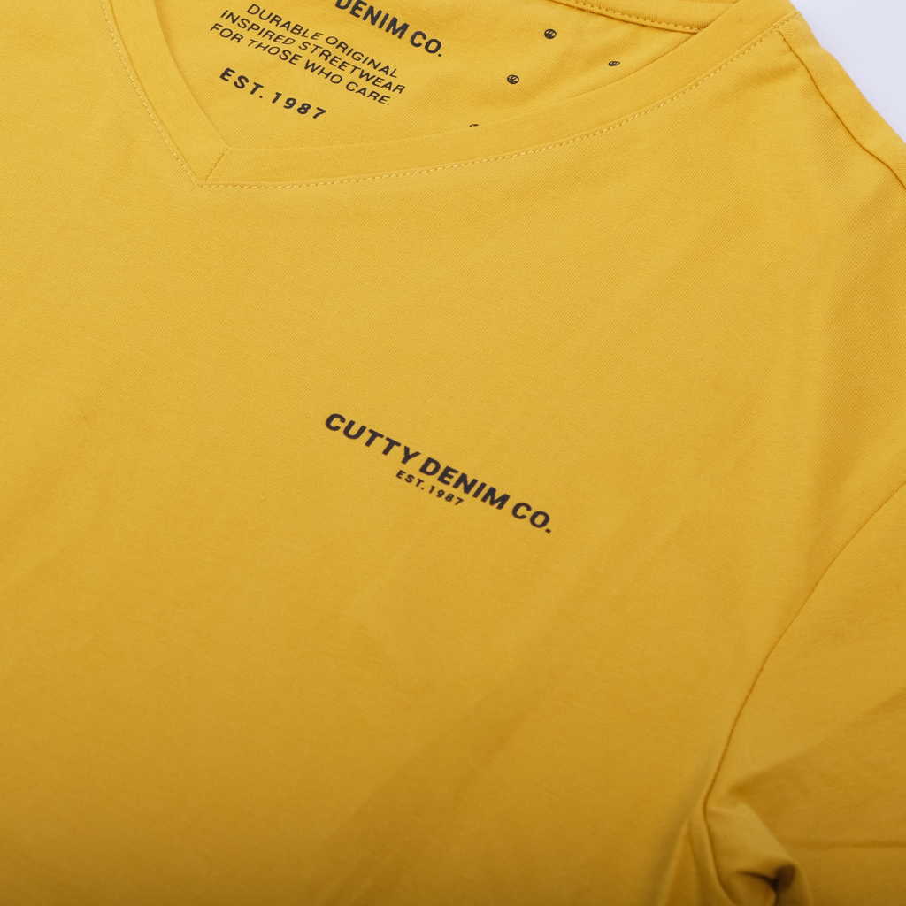 Cutty T Shirt Cutty Spice T Shirt Mustard (7241179922521)