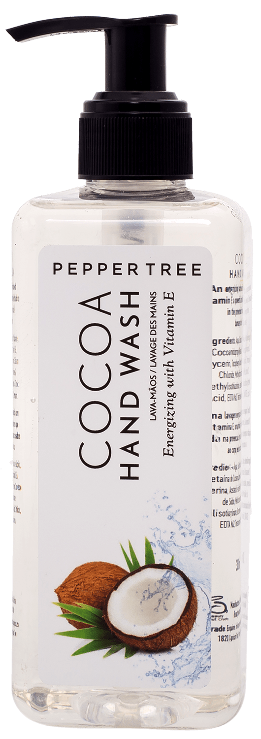Pepper Tree SOAP DISH Pepper Tree Body Essentials Cocoa Hand Wash 300ml (7474128846937)