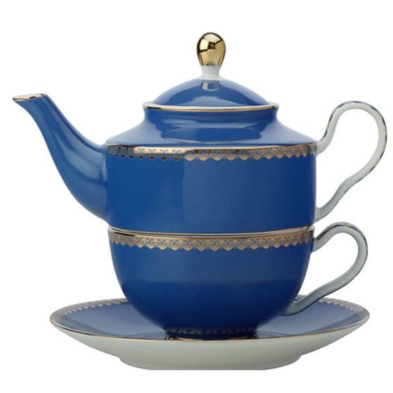 Maxwell & Williams Cups & Saucers Maxwell & Williams Teas & C's Classic Tea for One with Infuser 380ml Blue HV0277 (7105297842265)