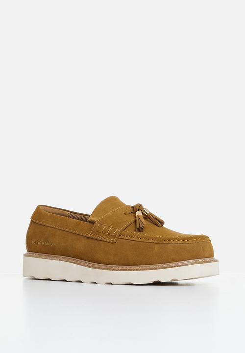 Jonathan D Casual Shoes Jonathan D Scout Tassel Shoe Camel (7255219077209)