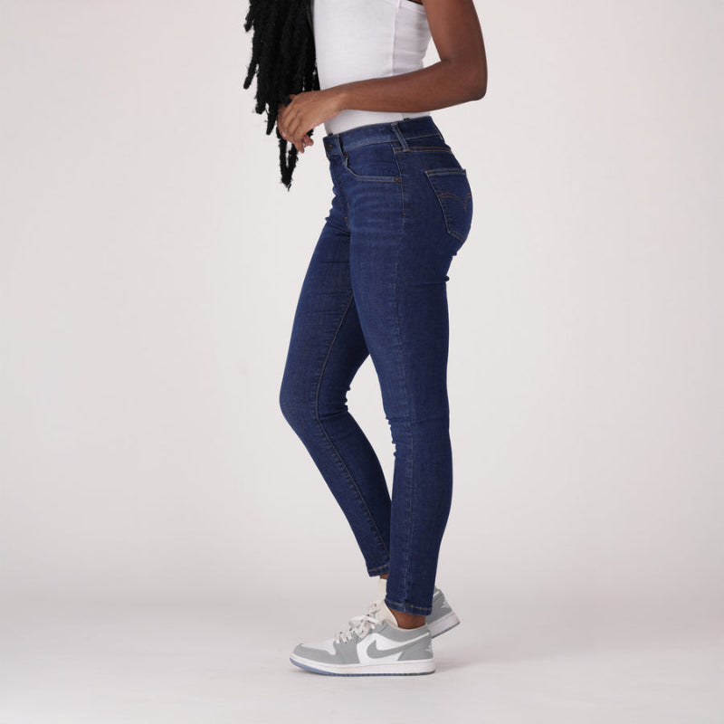 Levi's Women'S 721 High-Rise Skinny Jeans Med Indigo Worn In A4058-0036