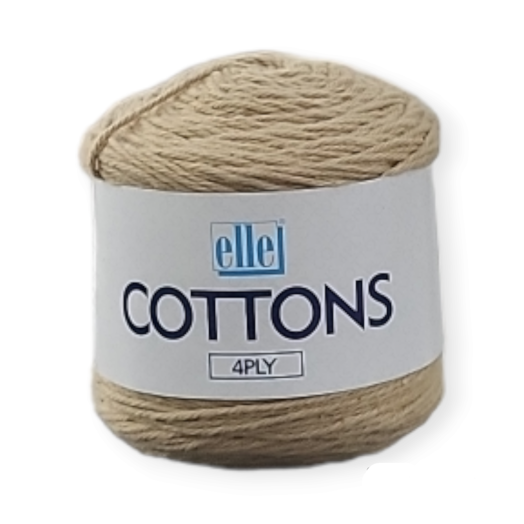 ELLE Habby Elle Cotton 4Ply Fudge 135 50G (7297741815897)