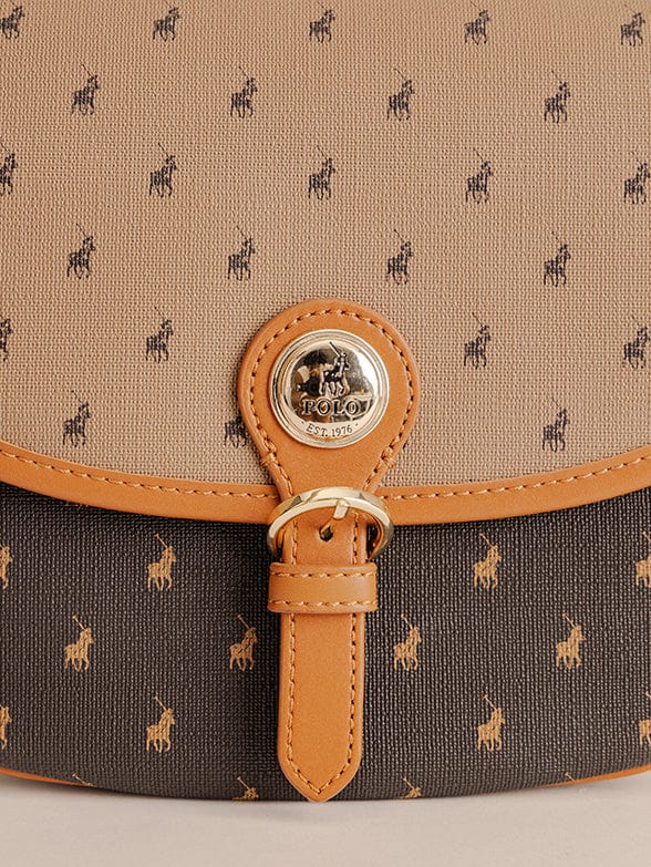 Polo Ladies Handbags Polo Peninsula Saddle Crossbody (7775266340953)