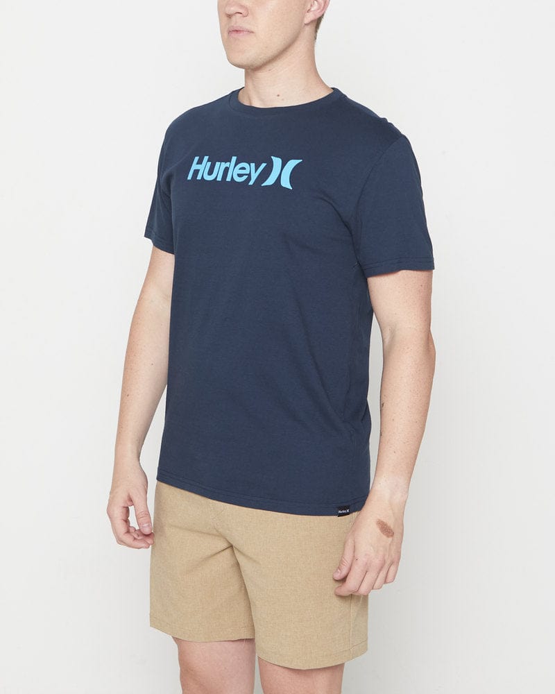 MHC World Hurley One & Only Core Tee Navy (7634150424665)