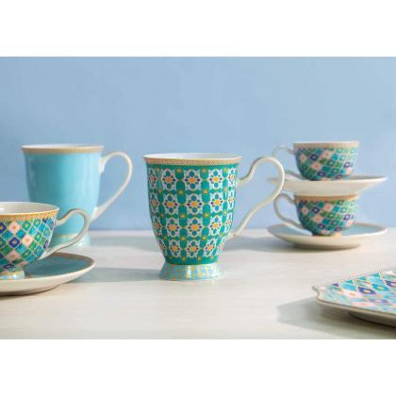 Maxwell & Williams MUG Maxwell & Williams Teas & C's Kasbah Mint 300ml Footed Mug (6815913607257)