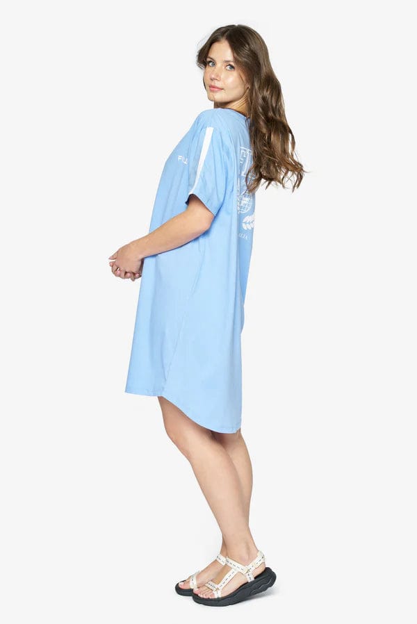 Fila T Shirt Fila Women's Maeve T-Shirt Dress Hydrangea