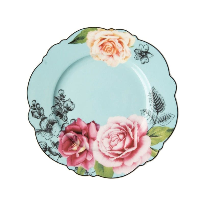Jenna Clifford Side Plate Jenna Clifford Wavy Rose Side Plate 21.4cm (6544661807193)