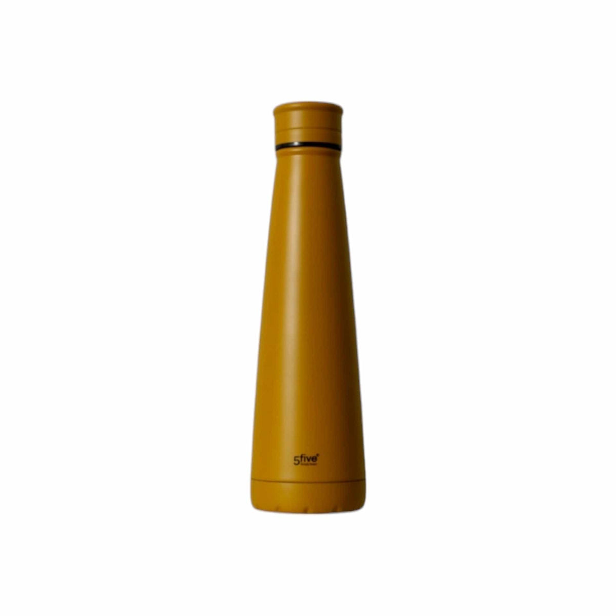 5 Five FLASK BOTTLE 5 Five Vacuum Stainless Steel Flask Gold 450ml 61069 (7817783902297)