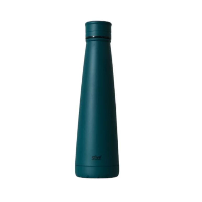 5 Five FLASK BOTTLE 5 Five Vacuum Stainless Steel Flask Sea Green 450ml 61071