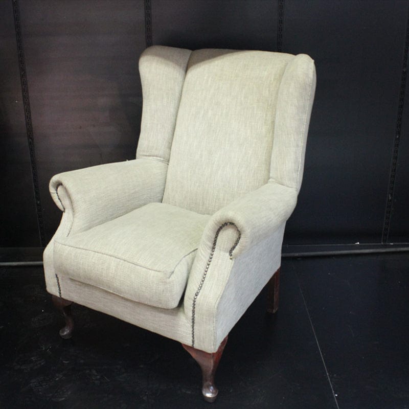 wingback Kimberley Wingback Chair Beige (7133393158233)
