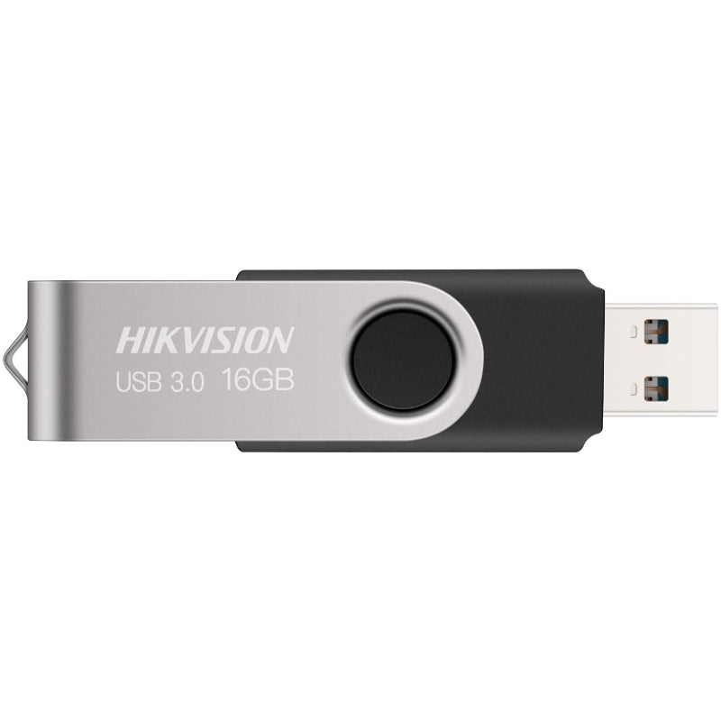 HIKVISION USB 2.0 16GB Flash Drive Ultra Memory Stick Jump Drive Solid State USB Drive Portable Metal Thumb Drive for Storage and Backup(Black)