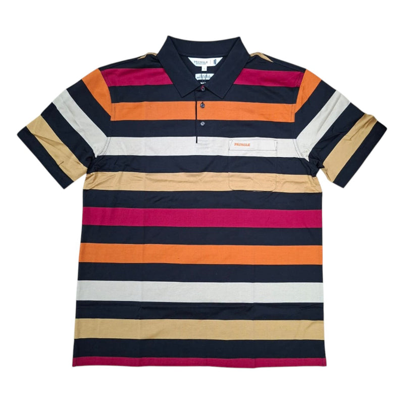 Pringle David Mercerised Golfer  Black (8015816884313)