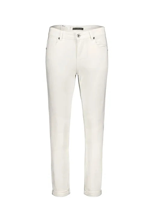 Betty Barclay Ladies Basic Jeans With A Wash-Off White 6364/1053